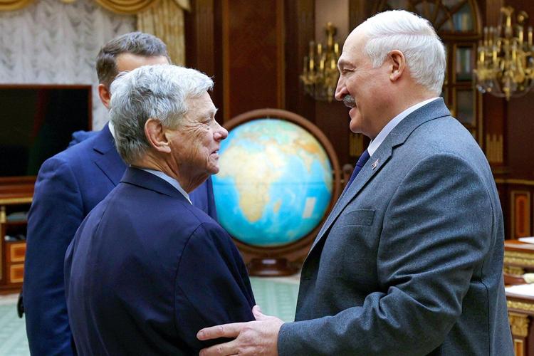 Belarusian leader says Russia deployed its latest nuclear-capable Oreshnik missile to the country