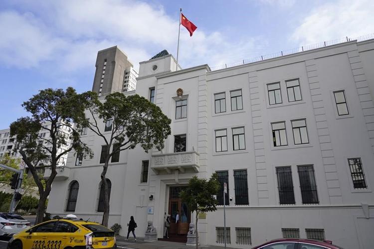 White House condemns a violent crash at the Chinese Consulate in San Francisco