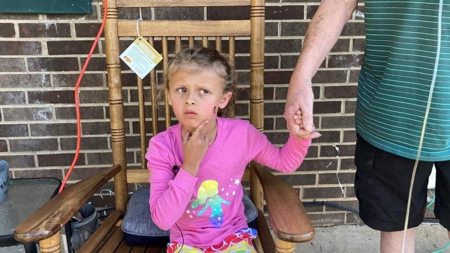 'I was on fire': Dad shot by neighbor while protecting girl