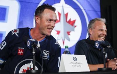 'Lit that fire again': Toews grateful, excited to play after signing with Winnipeg
