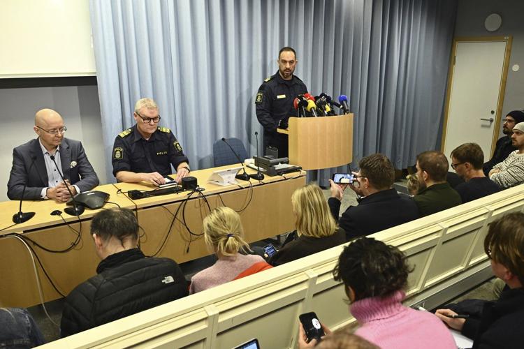 Swedish police say mass shooter was connected to school where he opened fire