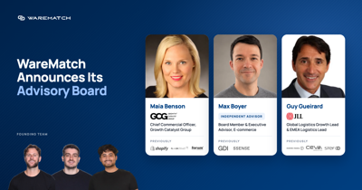 Executives from Shopify, JLL and Groupe Dynamite Join WareMatch’s Advisory Board