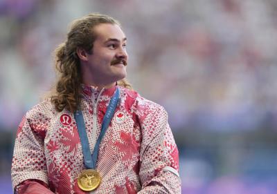 Hammer thrower Ethan Katzberg voted ɫֱtop male athlete of 2024