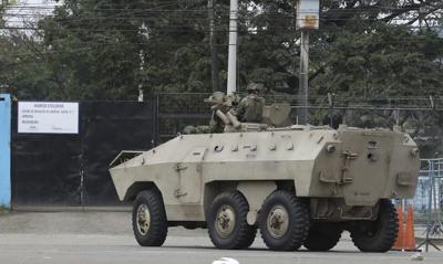 Mayor of Ecuador port city slain in shooting that kills 1 other, wounds 4