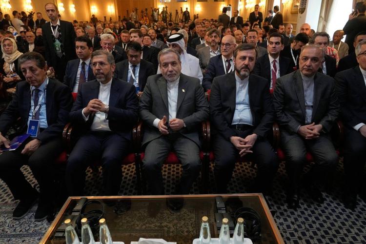 Iran's foreign minister says the nation is no longer enriching uranium at any site in the country