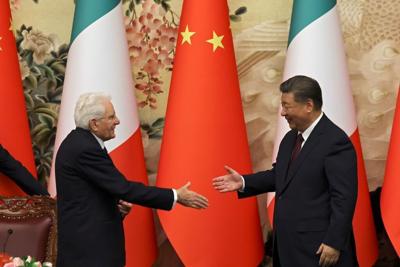 Italian President Mattarella meets Chinese leader Xi in Beijing amid complex ties