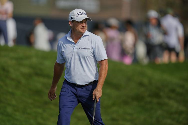 J.J. Spaun takes the lead at The Players Championship on windy day that wrecked rounds