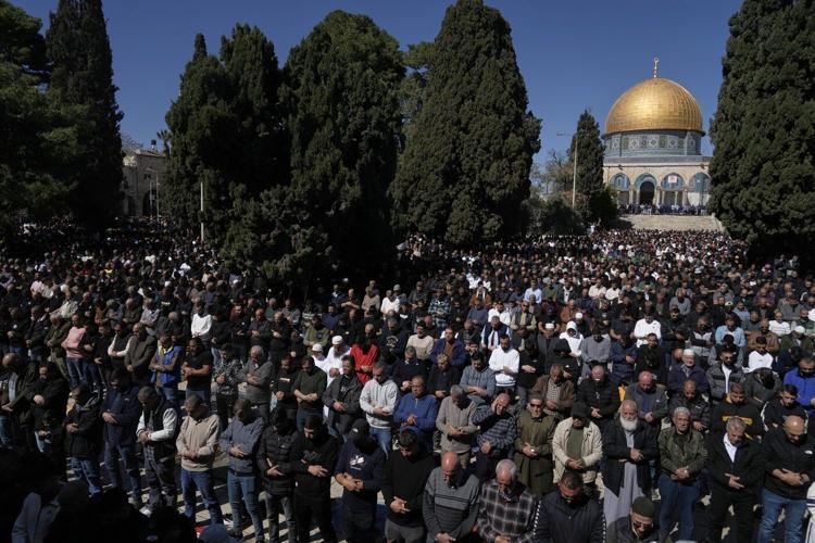 First Ramadan Friday prayers held at Jerusalem's Al-Aqsa mosque since ceasefire
