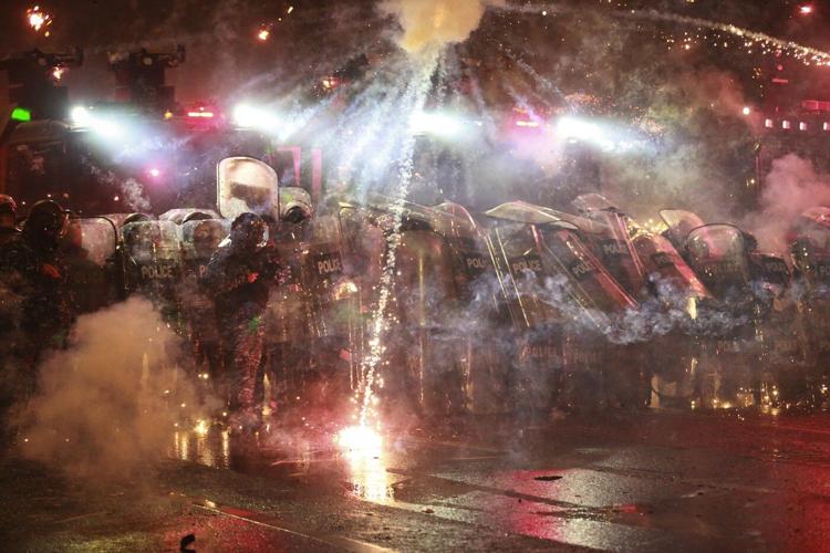 Police in Georgia turn increasingly brutal as mass protests over ending EU talks enter second week