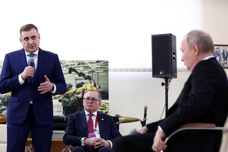 Putin casts the Ukraine conflict as a fight for Russia's survival as he seeks reelection