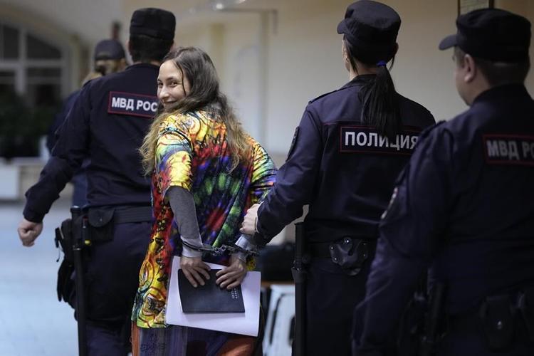 Russian artist who protested Ukraine war gets 7 years in prison in latest crackdown on free speech