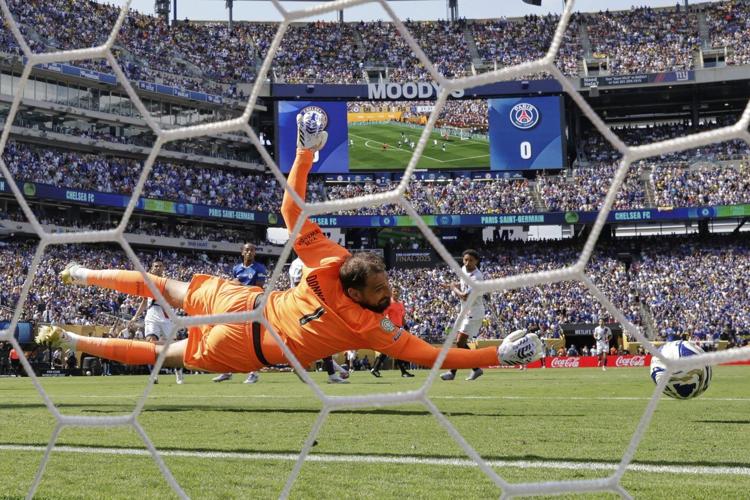 Photos of the Club World Cup final between Chelsea and Paris Saint-Germain