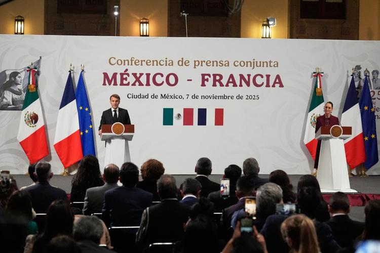 Mexico and France announce plan to boost economic and cultural ties after leaders meet
