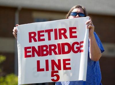 La controversée canalisation 5 d'Enbridge pourrait être menacée par l'érosion
