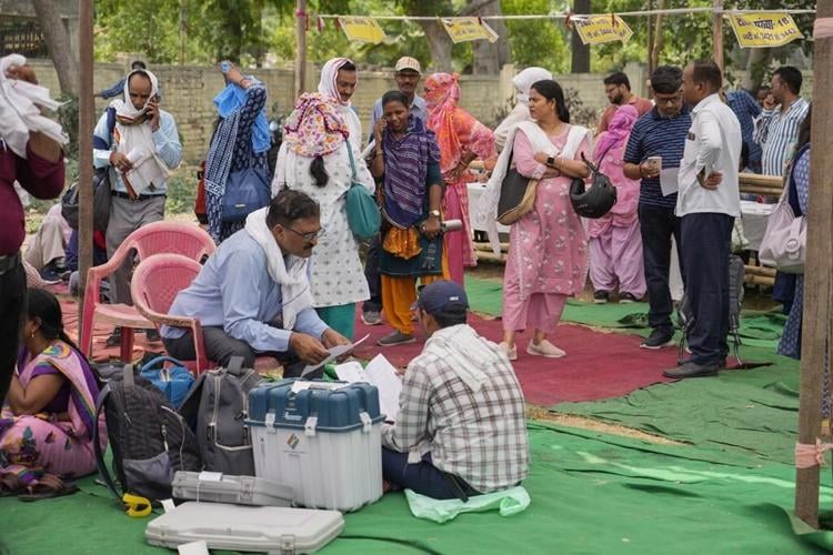 Millions vote in India's grueling election with Prime Minister Modi's party likely to win a 3rd term