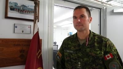 ��ɫtv commander says NATO battle group in Latvia could beat back Russian attack