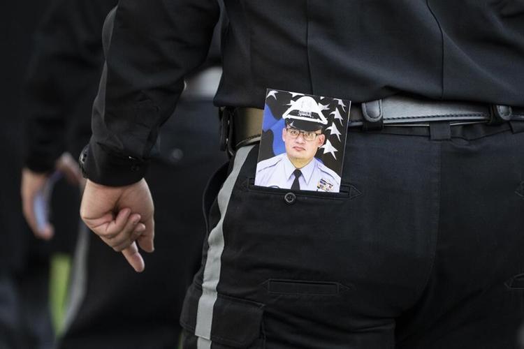 Family, friends, colleagues bid farewell to Philadelphia officer killed in airport garage shooting