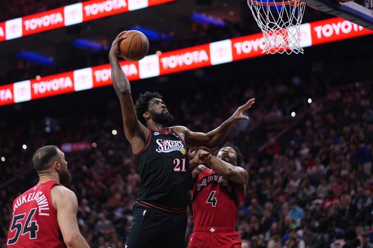 Maxey, Embiid lead Philadelphia 76ers to 130-120 win over Toronto Raptors