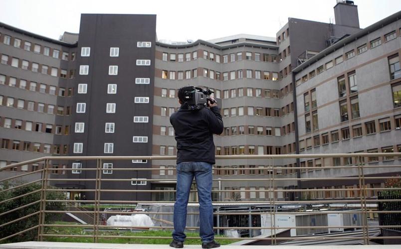 Italian ex-leader Berlusconi hospitalized in ICU, but alert