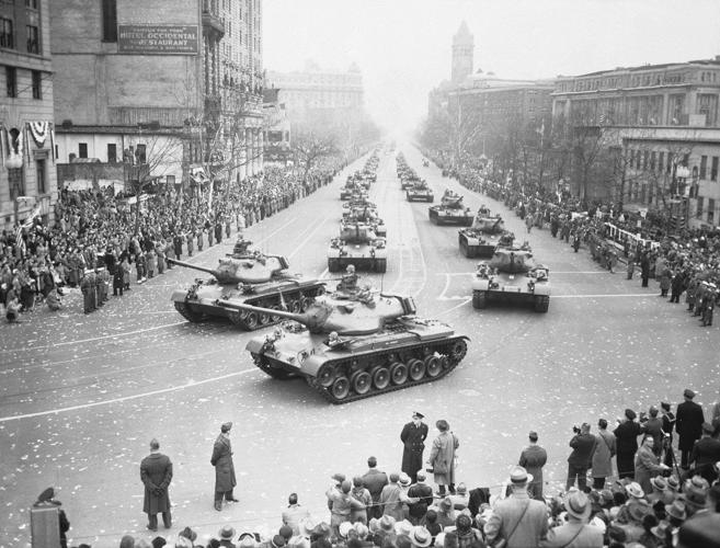 Trump's military parade is a US outlier in peacetime but parades and reviews have a long history