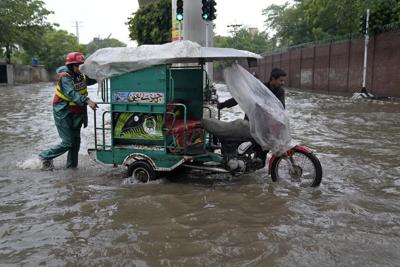2 weeks of monsoon rains in Pakistan have killed at least 55, including 8 children