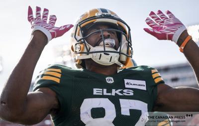 Veteran receiver Lewis opens CFL season chasing CFL touchdown receptions record