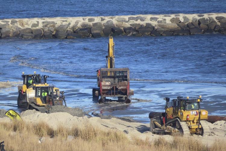 Sand coming to Atlantic City's eroding beaches is better late than never, casinos say