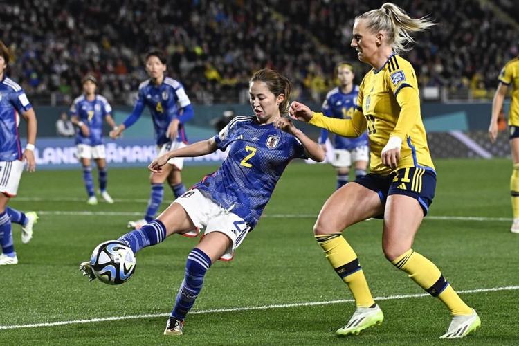 Sweden stakes a claim at Women's World Cup favorite by stopping Japan 2-1 in quarterfinals
