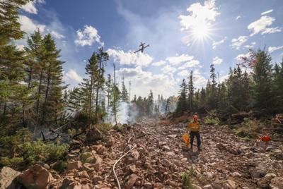 Wildfire in Nova Scotia's Annapolis Valley remains out of control in dry conditions
