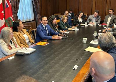 Manitoba premier says he's looking for ways to ban U.S. companies from bids