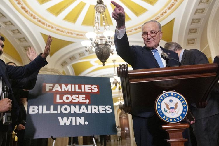 Democrats channel their outrage over DOGE, Ukraine and more in marathon Senate session