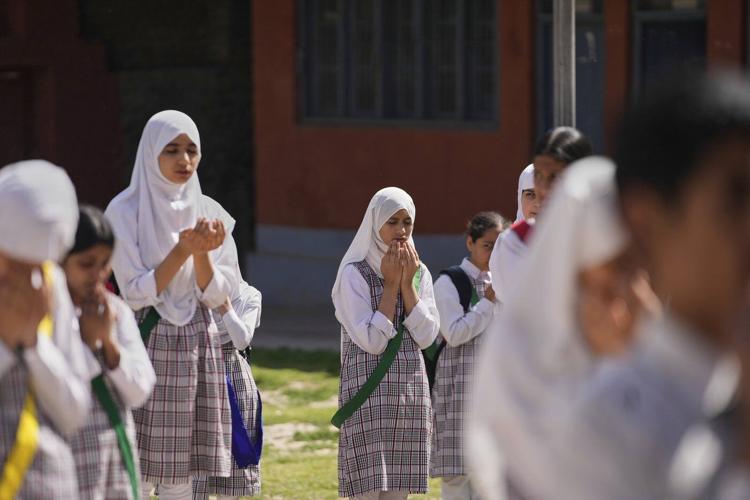 PHOTO COLLECTION: India Pakistan School Reopening