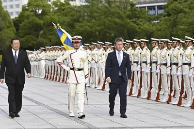 Japan supports Sweden's NATO membership as defense ministers strengthen ties