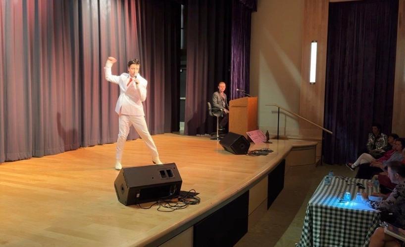 A new generation of Elvis tribute artists compete in the king's hometown
