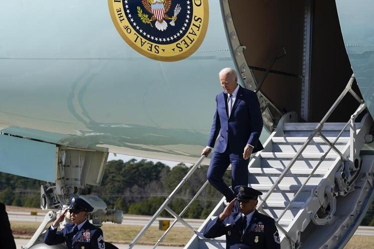 Biden visits North Carolina, a state he hopes to win in 2024, to promote internet access