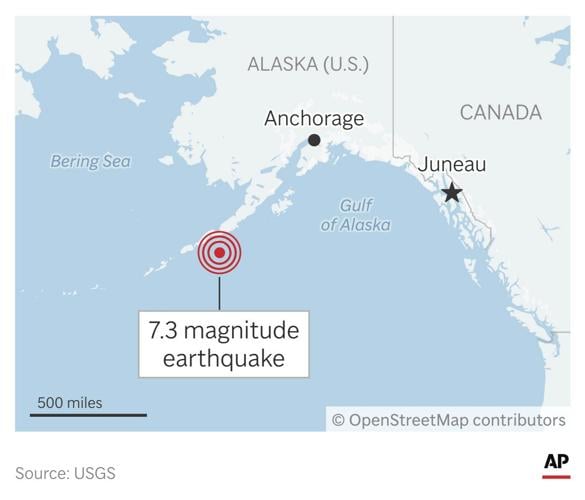 Alaska is the most earthquake-prone state. Here is why Wednesday's earthquake was notable