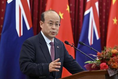 Top Chinese diplomat says support of Pacific nations with policing should not alarm Australia