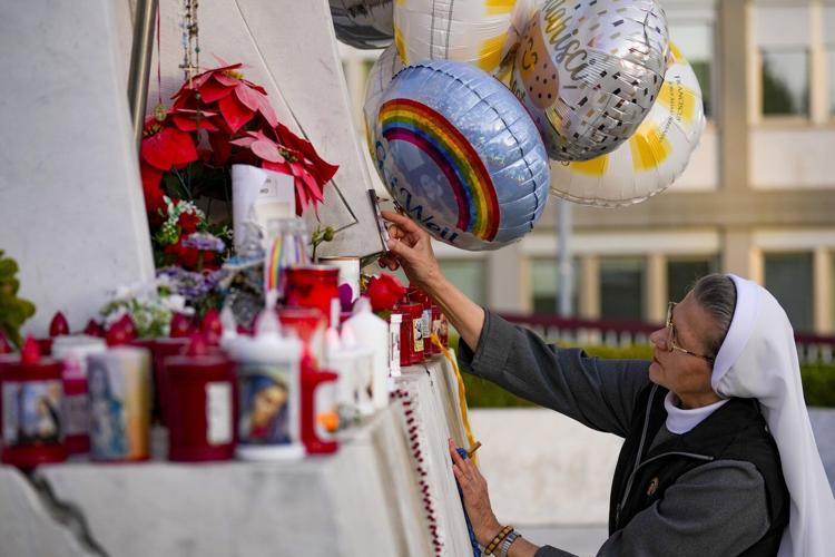 Pope is resting on 10th day of hospitalization after early stages of kidney failure detected