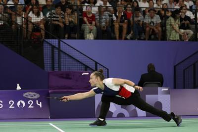 Ukrainian badminton player chasing first Paralympic medal with an unexpected guest in the stands