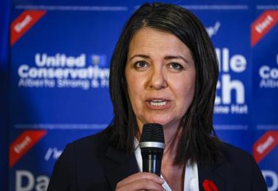 Alberta premier says no school mask rules as viral cases rise, jamming hospitals