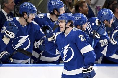 Point has 3 goals and 3 assists, Kucherov adds a goal and 4 assists as Lightning beat Rangers 6-3