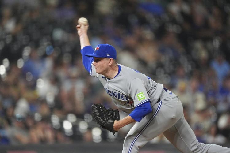 Blue Jays go deep 5 times, Varsho gets 6 RBIs in 10-4 win over Rockies