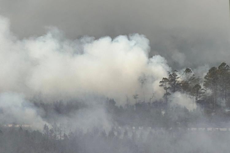 One of two Georgia wildfires doubles in size, officials say