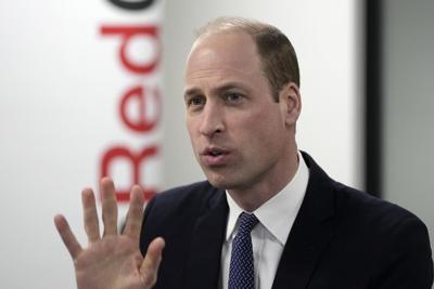 The UK's Prince William appeals for an end to the fighting in Gaza as soon as possible
