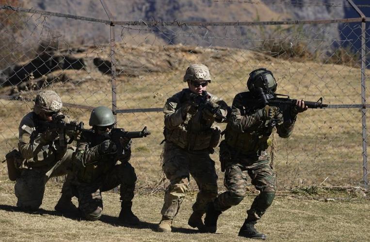India, US armies hold exercises close to China border