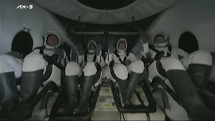 Astronauts from Turkey, Italy and Sweden return to Earth, ending private space station trip