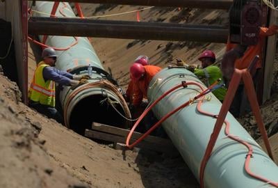A timeline of the Trans Mountain pipeline expansion's major milestones and setbacks