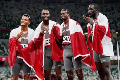 Canada's men's 4x100 relay team aims to qualify then build on mission at World Relays