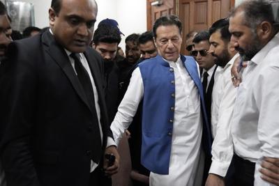 Pakistan's interior minister accuses Imran Khan of exposing official secrets for political gains