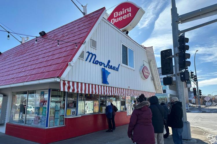 People line up for ice cream treats every March 1 at this Minnesota Dairy Queen. Why? It's tradition